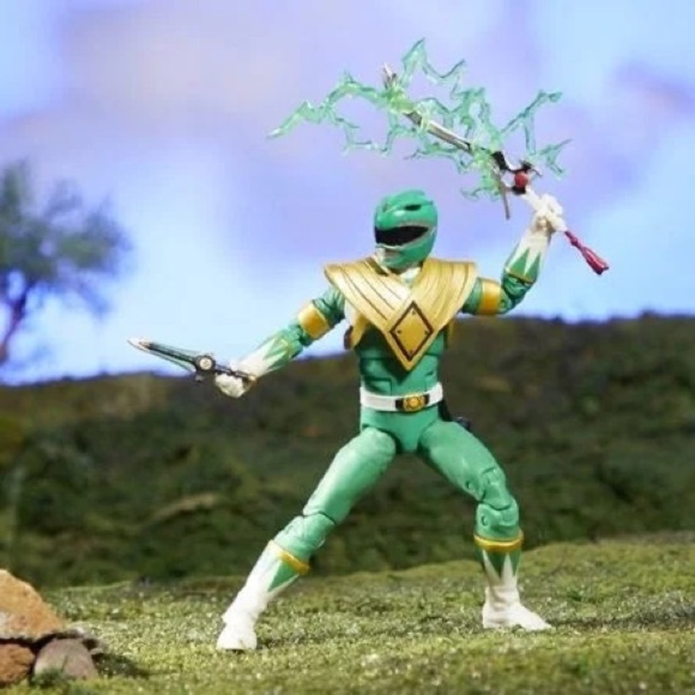 Power Rangers Lightning Collection Mighty Morphin Green Ranger Figure - Picture 5 of 6